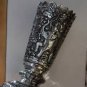 Asian Silver Vase Elephant Design
