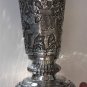 Asian Silver Vase Elephant Design