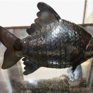 Exquisite Asian Articulated Silver Fish