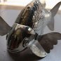Exquisite Asian Articulated Silver Fish