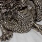 Asian Cambodian Khmer Silver Dragon Statue