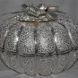 Asian Silver Designed Pumpkin Box #1