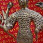 Old Asian Cambodian Bronze 8 Arm Statue