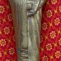 Old Asian Cambodian Monk Holding Pot Statue
