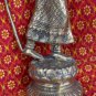 Old Asian Bronze Cambodian Dancing Lady Statue