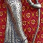 Old Asian Bronze Cambodian Dancing Lady Statue