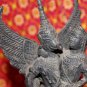 Old Asian Bronze Cambodian Bird Man