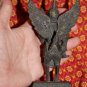 Old Asian Bronze Cambodian Bird Man