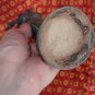 Old Asian Bronze Cambodian Man Holding A Cane