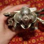 Old Asian Silver Phra Phrom Buddha Statue