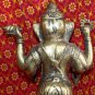 Old Hinduism Asian Bronze Ganesha The Elephant Headed Deity Statue