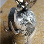 Asian Silver Sitting Elephant Statue Box