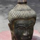 Asian Wooden Buddha Head