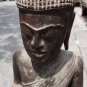 Asian Tall Standing wooden Buddha