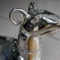 Beautiful Big Asian Silver Sitting Goat