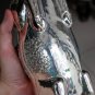 Beautiful Big Asian Silver Sitting Goat