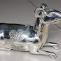 Beautiful Big Asian Silver Sitting Goat