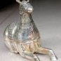 Beautiful Asian Silver Sitting Horse