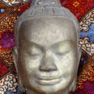 Asian Old Bronze Buddha Head #1