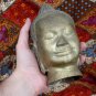 Asian Old Bronze Buddha Head #1