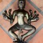 Old Asian Cambodian Bronze 5 Arm Buddha