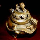 Bronze Chinese Dragon Pot