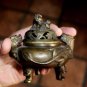 Bronze Chinese Dragon Pot