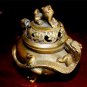 Bronze Chinese Dragon Pot