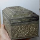 Exquisite Asian Silver Chest Box