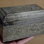 Exquisite Asian Silver Chest Box