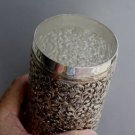 Asian Silver Canister Box
