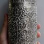 Asian Silver Canister Box