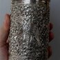 Asian Silver Canister Box