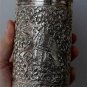Asian Silver Canister Box