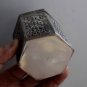 Asian Silver Dancing Lady Hexagonal Box