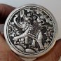 Asian Silver Round Vase
