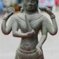 Old Asian Cambodian Bronze 4 Arm Statue #1