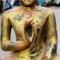 Asian Wooden Sitting Buddha #3