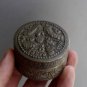 Asian Silver Round Box