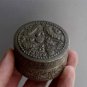 Asian Silver Round Box