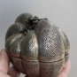 Asian Silver Designed Pumpkin Box
