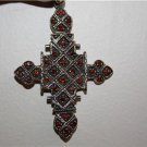 Elegant 925 Silver and Jewel Encrusted Cross
