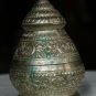 Asian Khmer Silver Candle Box