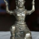 Old Asian Cambodian Khmer Sitting Statue
