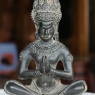 Old Asian Cambodian Khmer Sitting Statue #1