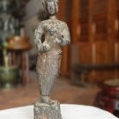 Antique Old Khmer Bronze Apsara Dancer