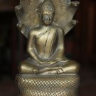 Antique Old Asian Bronze Buddha #13