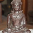 Antique Old Asian Bronze Buddha #9