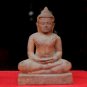 Asian Wooden Sitting Buddha #16