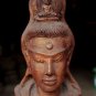 Asian Cambodian Wooden Buddhist Statue